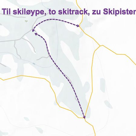 Bjerkely, Sjusjoen Villa Buitenkant foto